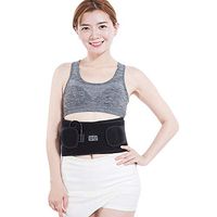 ZFF Vibration Massage Lower Back Brace Pain Relief, Lumber Support Belt for Women and Men Sport Workout Sciatica, Scoliosis Or Herniated Disc