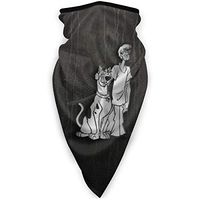 Guangzhouzhoujiuwangluokejiyouxiangongsi Men's Scooby Doo Sports Casual Breathable Turban Black