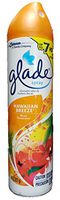 Glad Room Air Freshener Hawaiian Breeze Aerosol, Can 8 Oz