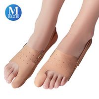 Adjustable Bunion Correctors Toe Straightener 24h Day Night Sleeves Socks Pain Relief Hallux Valgus Hammer Toe Easy Wear in Shoes for Woman and Man (Medium(21-24cm))