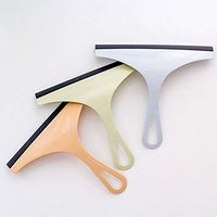 IETONE 3 Pieces Kitchen Squeegee Wiper Silicone Rubber Squeegee Shower Scraper Car Window Cleaner for Glass, Mirror, Shower,Window