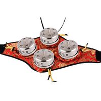 Moxa Stick Burner Holder, Portable Moxibustion Moxa Cone Burner Box Set with Detachable Carry On Belt for Acupuncture Point Moxibustion Therapy, Waist Neck Arthritis Pain Relieve/NO Moxa (4 Boxes)