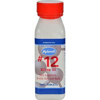 Hylands Silicea 6X Cell Salt Tablet - 500 per pack - 3 packs per case.