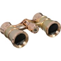 LaScala Optics 3x25 Aida Opera Glass (Titanium & Gold) LSA-07