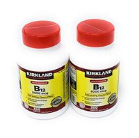 Kirkland Sublingual B-12 5,000 mcg - 2 Bottles, 300 Tablets Each