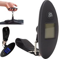 unbrand 1 Portable LCD Digital Luggage Baggage Fish Hanging Electronic Weight Scale Hook