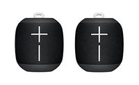 Logitech UE WONDERBOOM Portable Bluetooth Speaker Subzero BLACK (2-Pack)