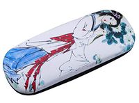 Ancient Chinese Beauty Hard Eyeglasses Case Glasses Protective Holder Leather Case - 17