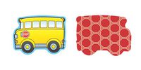 Carson Dellosa - School Buses Mini Colorful Cut-Outs, Classroom Décor, 36 Pieces