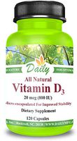 Daily | Vitamin D3 | 800 IU