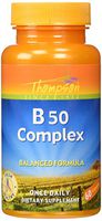 Thompson B-50 Complex, 50 Mg, 60 Capsules