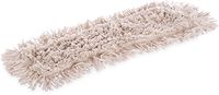 Carlisle 364752400 Flo-Pac Cotton Tie Back Dust Mop, 24" Length x 5" Width