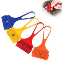 4Pcs Glass Window Ceramic Scraper Blade Cleaner Remover Squeegees Cleaning Tool Household 105x45mm