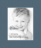 21x26 Antique Blue / Dutch Blue Custom Mat for Picture Frame with 17x22 opening size (Mat Only, Frame NOT Included)