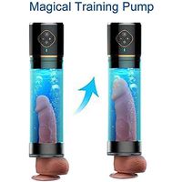 Zhplay Vacuum Pumps Pennis Extension Enhancer Prolong Pump Pennis Extender Stamina Trainer Best Gift for Boyfriend Toy for Men