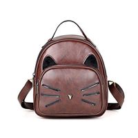 Howstar Girl Backpack Travel Rucksack Handbag Travel School Book Bags (Brown)