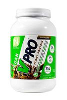 NutraKey V-Pro, Raw Plant Based Protein Powder with 23g of Protein, (Mocha) 2-Pound