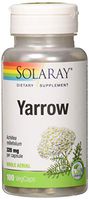 Solaray Yarrow 320mg Capsules, 100 Count