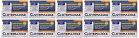 Clotrimazole Anti Fungal Cream - Generic- Compare to Lotrimin (10 Pack)