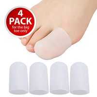 Alayna Gel Toe Cap One Size Fits All Toes Relieves Pain from Calluses, Corns, Hammer Toes, Overlapping Toes, Crooked Toes For Men and Women Under Socks and Shoes