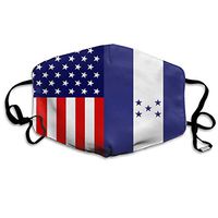 Mouth Mask American Honduras Map Flag Fashion Earloop Face Mask For Kids Teens Men Women Winter Summer