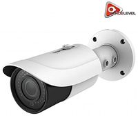 AceLevel HD IP Bullet Camera: 4MP, 3.3-12mm Vari-Focal Lens, DWDR, 3D DNR, microSD Card Slot, IP66, 48 IR LEDs, H.265