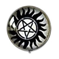 Supernatural Anti-Possession Tattoo - Art Photo Pill Box - Charm Pill Box - Glass Candy Box