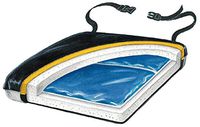 Skil-Care Corporation 751150 Cushion Econo WC Gel Foam Blk 16"X16"X2" Ea