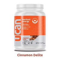 UCAN Workout Energy Powder (26.5oz, 30 Servings) - No Added Sugar, Gluten Free, Vegan, Pre- and Post-Workout Drink, Keto Friendly (Cinnamon)