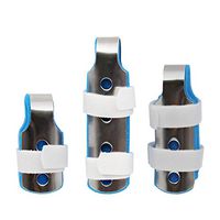 XHIVAR Finger Splint Support for Trigger Mallet Broken Arthritis Fingers Protector straightening immobilizer 3-Size Pack