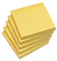 Post-it Super Sticky Notes, 3 inches by 3 inches, Daffodil Yellow, 90-Sheet Pads in 5-Count Packages, Pack of 4