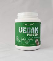 Celzius Nutrition Vegan Pea Protein - Plant-Based Protein - Dairy, Lactose, Soy & Whey Free - 22g Protein in One Serving - Vanilla Flavored
