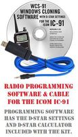 Icom IC-91 Two-Way Radio Programming Software & Cable Kit