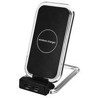 Malltop Household Appliances&Car Charging Consumer Electronics, Wireless QI Fast Charger Charging Pad Stand Dock Holder for iPhone for Samsung