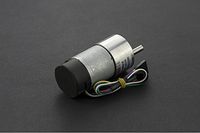 Venel Electronic component,DC GB37Y3530-12V-251R Gear Motor w/Encoder, 18Kg.cm，Has a D-Shaped Output Shaft Length 1.55CM, Diameter 6MM