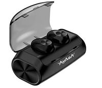AyAsA Waterproof Wireless Earbuds with Mic-V5.0 Realtek Bluetooth Earphones, Water Resistant - True Wireless Bluetooth Ear Buds with 2600m Charging Case - Wireless Earbuds for iPhone, Android and More