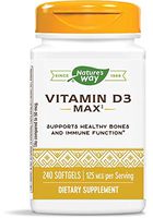 Natures Way Vitamin D3 5,000 IU Softgel - 240 Ea, 2 Pack