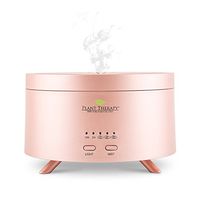 Plant Therapy AromaFuse Aromatherapy Essential Oil Diffuser 380 mL, Rose Gold - Premium, Quiet, Atomizing Humidifier, 5 Timer Settings, 3 Dimmable LED Night Light Settings, Auto Shut Off
