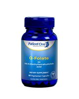 Patient One Q-Folate 800 mcg, 60 Vegetable Capsules