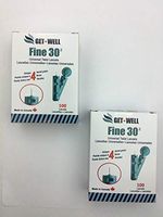GET•WELL Fine 30g Universal Twist Lancets - Made in Canada ! Unique Quad Bevel Tip Offers Quick Healing & Less Pain ! (2)