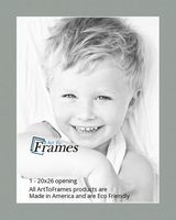 20x26 Sea Foam / Silverpine Custom Mat for Picture Frame with 16x22 opening size (Mat Only, Frame NOT Included)