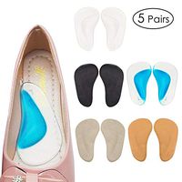 G.S YOZOH Orthotic Arch Support Insoles Gel Adhesive Flat Foot Shoes Cushion for Adults Men & Women
