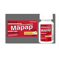 Major Extra Strength Acetaminophen 500mg, 100 Caplets Each (1)