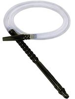 3 Pack Washable Disposable Fancy Timas Hookah Hose (Black)