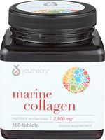 Youtheory, Collagen Marine Type 1 and 3, 160 Tablets