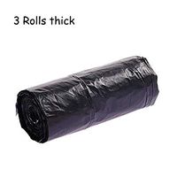 Glad Small Trash Bags Colorful Garbage Bags Recycable Eco Friendly Office Trash Bags Waste Garbage Bags Garbage Bags Kitchen Trash Bags Garbage Waste Bags Car Garbage Bag 6mil Trash (3roll Black)