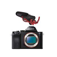 Sony Alpha a7S Mirrorless Digital Camera Full Frame, 12MP - Bundle with RODE VideoMic with Rycote Lyre Suspension System