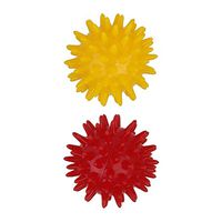 2X Travel Portable Spiky Trigger Point Deep Tissue Body Palm Muscle Self Massage Ball Tools Diameter 5.5cm