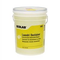 Ecolab 15982 Liquid Laundry Destainer, 5 GAL