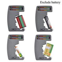 Universal Household LCD Digital Battery Tester Volt Checker for Testing 9V 1.5V C AA AAA Normal Alkaline Rechargeable Batteries